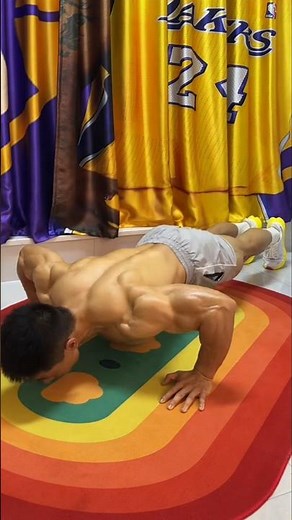 ☑️ Push-up exercises! How to push ups ✅ #thegymsm