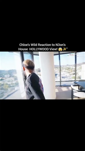 Clips that make your day on Instagram: "Main Topic: A luxury "house tour" reveal specifically focusing on a high-rise view of the Hollywood Sign. Storyline: N3on leads Chloe onto a balcony to "show her something." He builds anticipation by comparing their life to a "movie," eventually revealing a clear, panoramic view of the Hollywood Sign. Emotional Tone: Aspirational, euphoric, and romanticized. There is a sense of "arrival" and accomplishment. Hidden Messages: Success is measured by proximity