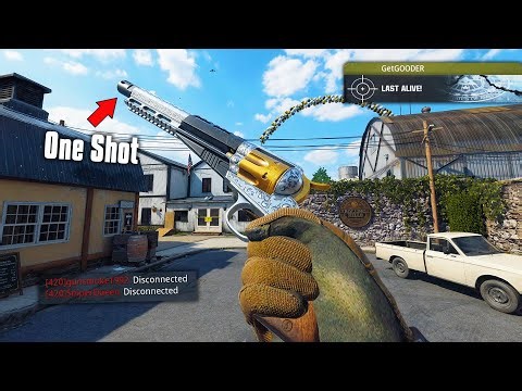 They added a ONE SHOT REVOLVER and it impressed players