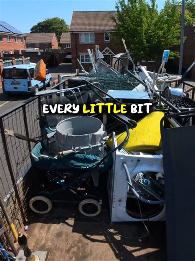 Metal collection every little bit helps ♻️🔧 #scrapmetal #recycling #reuse #metal