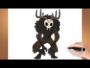 How to Draw The Wendigo