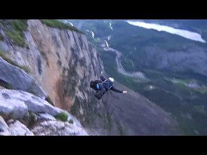 Monte Brento BASE Jump Slip and Recovery