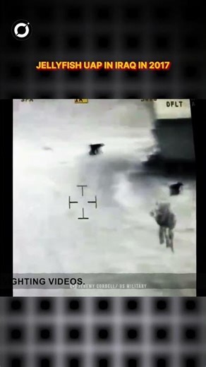 Shocking Footage: Mysterious Jellyfish UFO Caught On Camera in Iraq in 2017 #shorts #alien #trending