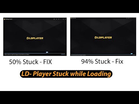 Fix LDPlayer Stuck at Engine Starting 50%, 54%, 94% | Why LDPlayer Stuck !!!