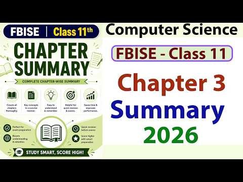 Chapter 3 Programming Fundamentals | Complete Summary and Revision