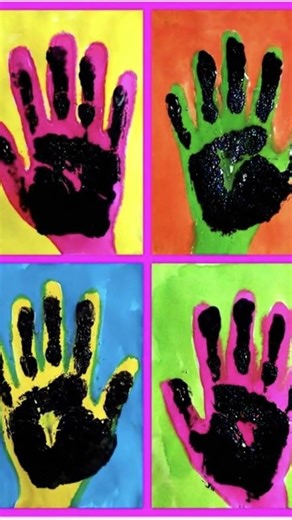 Paint Hands #art#education