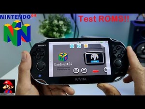 Test de ROMS de Nintendo 64 en PS VITA!!!