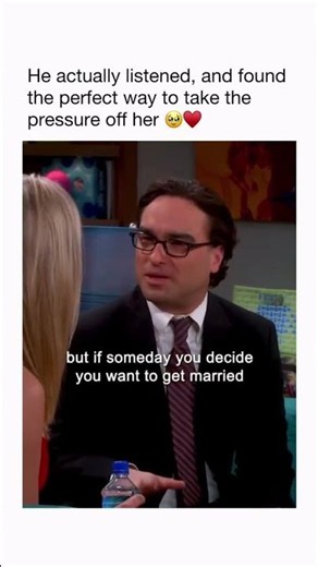The exact moment Leonard turned the tables on Penny 💍 | The Big Bang Theory