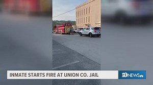 Inmates start fire at Union County jail cell