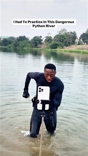 Running In A Python River