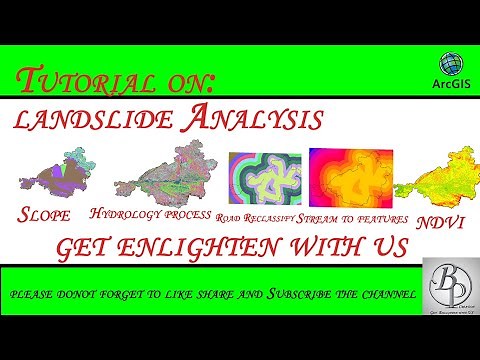 How to do Landslide Analysis in Arcgis? || ArcGIS || 10.2.2 || @GeoTech Studio