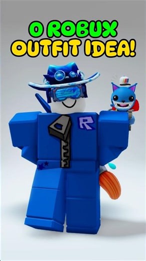 0 ROBUX OUTFIT IDEA! CUTE BLUE FREE ITEMS & AVATAR! #roblox