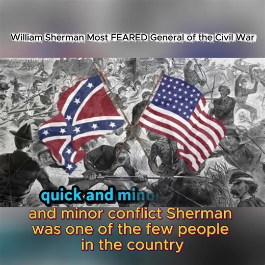 William Sherman Most FEARED General of the Civil War #CivilWarHistory #WilliamSherman #AmericanHistory #MilitaryLeaders #WarStories
