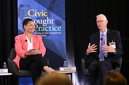 Academic leaders explore ways to enhance civic thought in higher education