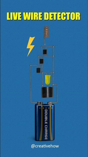 Detect Live Wire Safely ⚡ Non-Contact Voltage Test #shorts