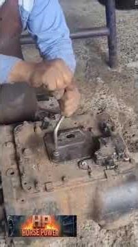 Support for safe movement of Fuller transmissions #workshop #mechanics #tainco