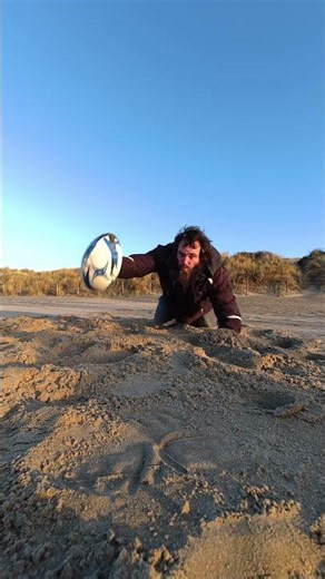 Rugby training on the beach Part 88