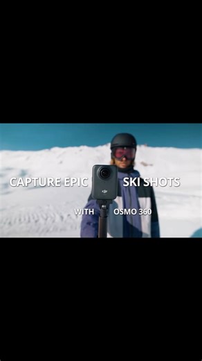 Skiing Looks Better in 360°🎿 Make your ski season unforgettable with Osmo 360. With powerful shooting and editing tools working seamlessly together, capturing cinematic ski footage on the mountain has never felt this easy. ❄️🎿 Just hit the slopes. Osmo 360 captures every turn, jump, and smooth glide from every angle. Experience the snow like never before and bring your winter stories to life. #dji #osmo360 #Snowboarding #skiing #winter #360camera | DJI Australia and New Zealand