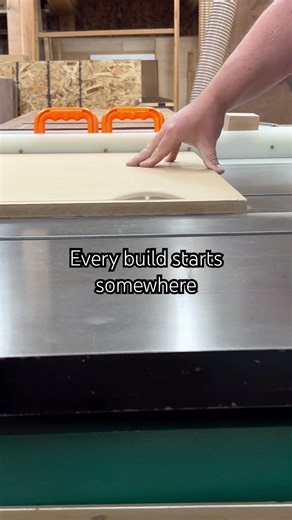 Every Build Starts Somewhere | Jig Prep with MDF #customfurniture #finewoodworking #maker