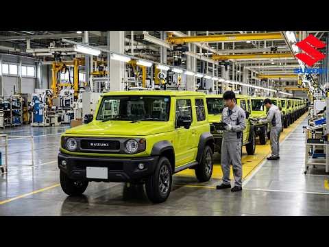 How Suzuki Jimny Is Manufactured | Inside Suzuki Factory (Full Process)