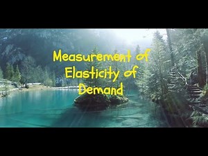 Measurement Of Price Elasticity of Demand (class 12)