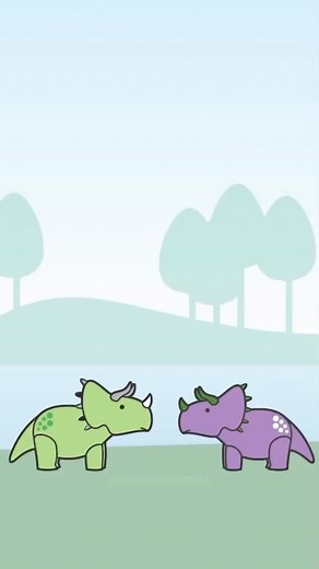 dinosaur couch on Instagram: "inner critic (based on comic 0791). #animation #cartoon #animated #webcomic #comic #fyp #relatablepost #dinosandcomics"