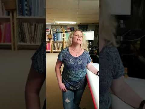 Quilting a border with Gammill Statler Stitcher