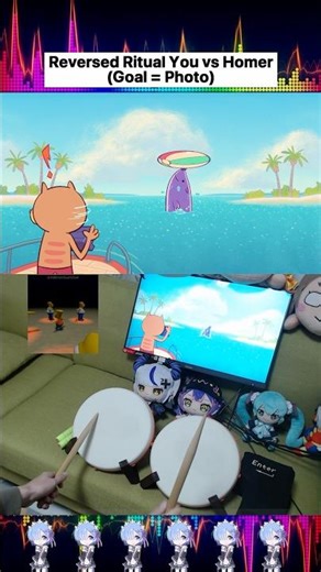 Reversed Ritual You vs Homer - Roblox Meme | Bits & Bops with Drums 🥁