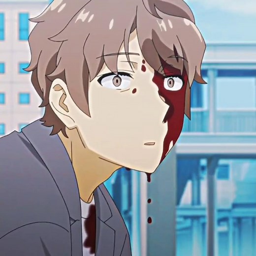 Sakuta sauve Mai de l’accident 💔 | Sakuta x Mai | Rascal Does Not Dream of a Dreaming Girl