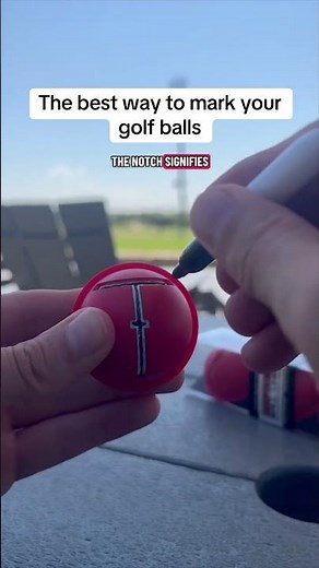 The Best Way to Mark Your Golf Balls