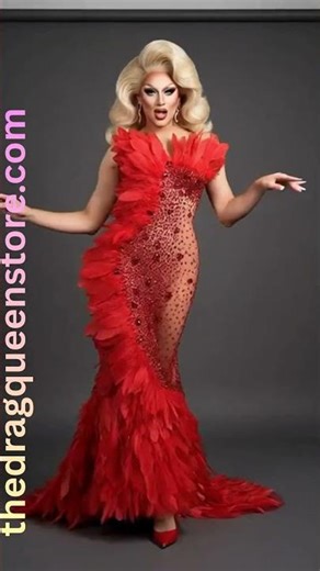 Slay Effortlessly: Discover the Timeless Samooth Sleeveless Feather Dress for Fierce Drag Looks