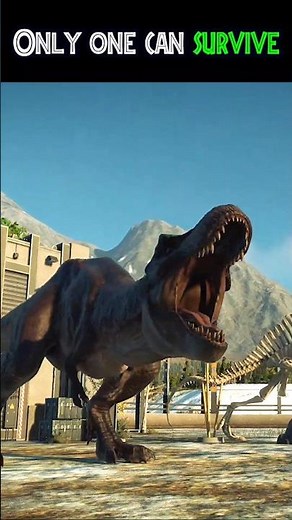Spinosaurus 🐊vs T-Rex🦖 Jurassic World Evolution 3🌱 #jurassicworld #dinosaurs #dinosaurshorts