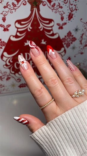 🎄Unwrap the gift of gorgeous nails this season! ✨ Our Christmas Advent Calendar brings the joy of creating charming Christmas bow nails.🎁 Nail by @katiesnails_ 🛒Link to shop Advent Calendar, it's available in the UK and US NOW! US:" https://www.amazon.com/dp/B0C9PJH2CT?maas=maas_adg_80B084B508012505CB86101E00F5ECE1_afap_abs&ref_=aa_maas&tag=maas" UK: https://uk.beetlesgel.com/products/copy-of-pre-sale-holiday-36-colors-gel-nail-polish-christmas-gift-set?utm_source=social&utm_medium=facebook #