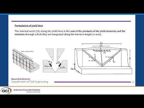 Rigorous Yield Line Analysis to Evaluate the Capacity of RC Barriers Subjected