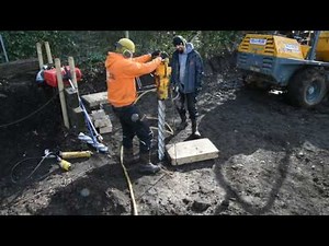 QuadraPile Helical Pile Installation