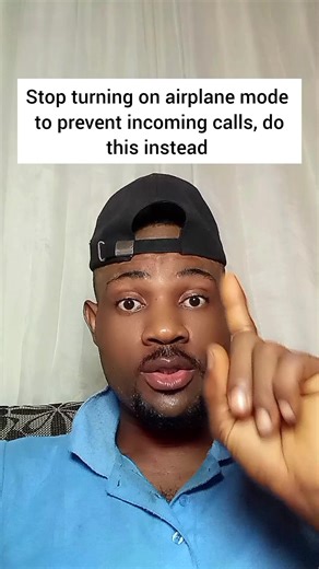 Stop turning on airplane mode to prevent incoming calls, do this instead #techtrick #tipsandtricks