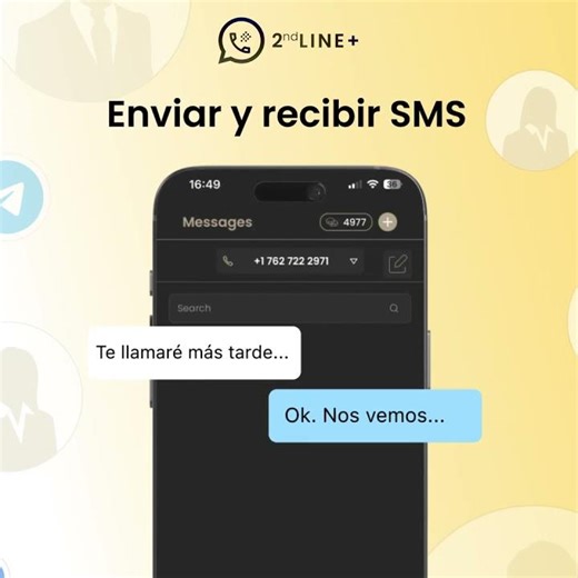 Obtén tu Número Virtual en Segundos con 2nd Line+