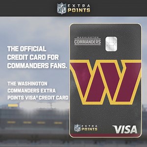 61K views · 404 reactions | Get rewarded¹ on and off the field with the Washington Commanders Extra Points Visa® Credit Card. Redeem points for exclusive NFL events, player meet and greets, gift cards and more. | NFL | Facebook