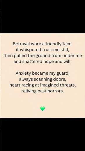 Sleeping With The Enemy 💚 A poem about betrayal, trauma, and learning to breathe again