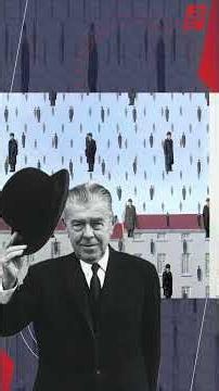 🎨René Magritte fue una de las figuras más influyentes del surrealismo.