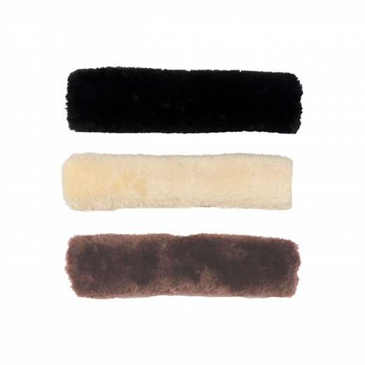 Sheepskin Noseband Shadow Roll | Kentucky Horsewear