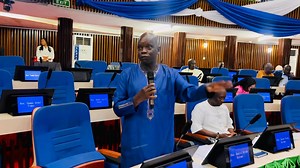The Deputy Opposition Leader Hon. Daniel Koroma commends the Government Bench for doing the needful in tabling the Statutory Instruments such as the Audit Service Regulations of 2024 and the Audit Service Act of 2014 (Act No. 4 of 2014. | Parliament of Sierra Leone