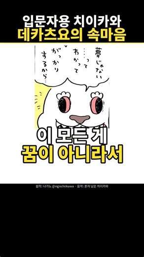 입문자용 치이카와_데카츠요의 속마음 #치이카와 #치이카와입문 #먼작귀 #데카츠요 #모몽가