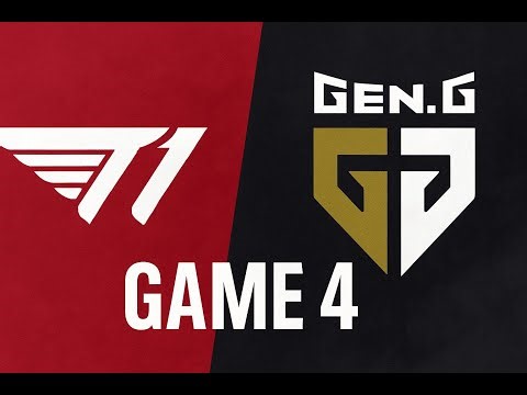 T1 vs Gen.G 🔥 Game 4 – Intense Showdown!
