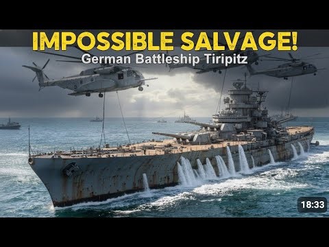 After 80 Years Undersea — Salvaging & Restoring a The Legend German battleship Tirpitz!