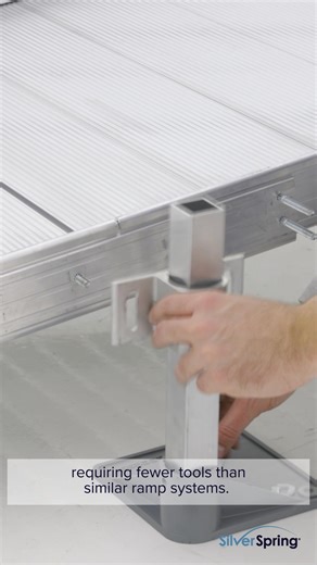 USA-made and ready to ship! The Clearway Modular Ramp System installs quickly with minimal tools and supports up to 1,000 lbs. Get safe, reliable access with a ramp kit that installs in minutes—no painting, no rust, no hassle! Call our product experts today to order the best configuration for you! | Discount Ramps