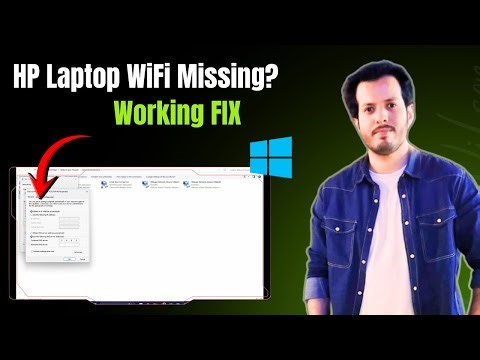 HP Laptop Wi-Fi Not Connecting, Not Working, or Missing in Windows | Fix