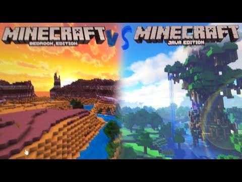 Minecraft bedrock edition vs Java edition