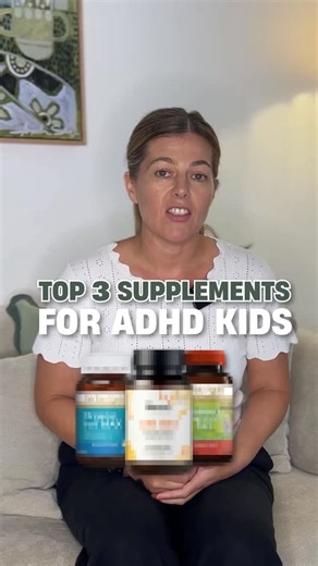 Kylie Smart | ADHD & Women’s Health Naturopath on Instagram: "Everyone keeps asking me… “What supplements actually help kids with ADHD?” So here are my top 3 👇 And no — none of them are fish oil. I’m Kylie, an ADHD naturopath at Luna Wellness Collective, and we support ADHDers with their mood, focus, nutrient levels and overall mental health — kids and adults. ✨ 1. Magnesium There’s solid research showing ADHDers often have lower magnesium levels. Magnesium supports nervous system regulation, m