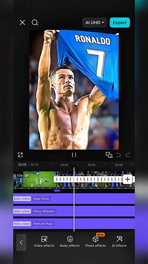 Create Amazing Ronaldo Edit on CapCut 😍 | Full Tutorial #ronaldo #edit #football #capcut #tutorial